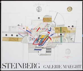 Steinberg - Galerie Maeght by Saul Steinberg, 1970
