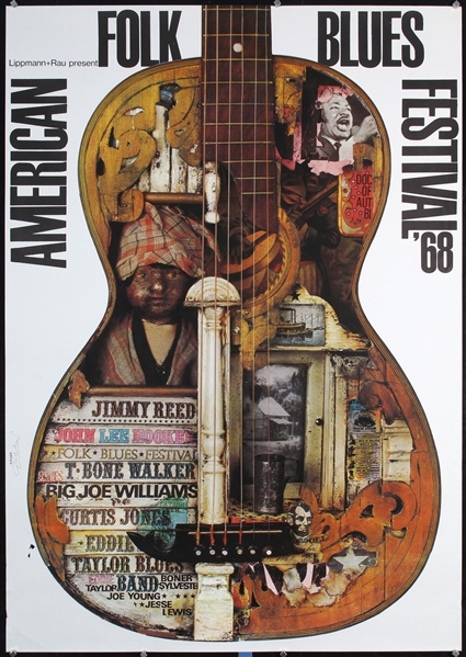 American Folk Blues Festival by Günther Kieser, 1968
