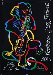Montreux Jazz Festival by Rolf Knie, 1996