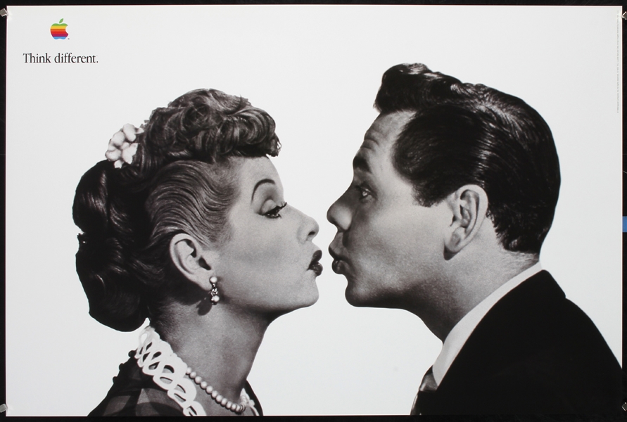 Think Different - Apple (Lucille Ball & Desi Arnaz) by Anonymous, 1998