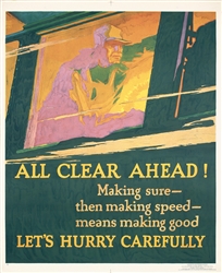 All Clear Ahead by Willard Frederic Elmes, 1929