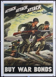 Attack Attack Attack by Ferdinand Warren, 1942