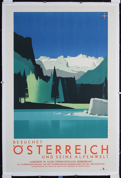 Österreich - Alpenwelt by Hanns Wagula, ca. 1935