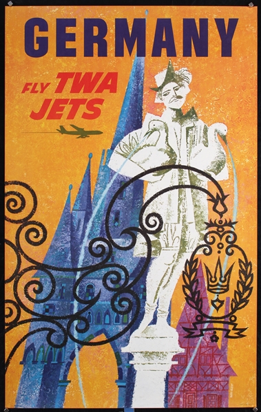 TWA - Germany by David Klein, ca. 1960