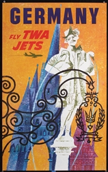 TWA - Germany by David Klein, ca. 1960