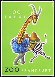 100 Jahre Zoo Frankfurt by Berken, ca. 1958