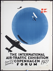 The International Air-Traffic Exhibition Copenhagen by Valdemar Andersen, 1927