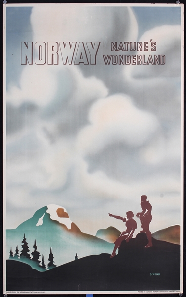 Norway - Nature´s Wonderland by Schenk, 1937