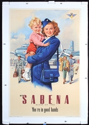 Sabena - Youre in good hands by Anonymous, ca. 1950