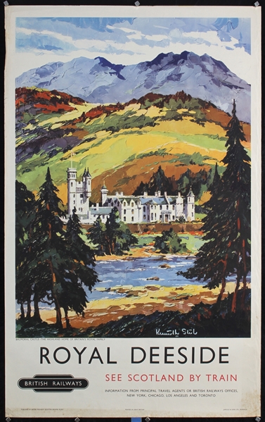 Royal Deeside - See Scotland by Train by Kenneth Steel, 1951