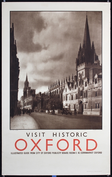 Visit Historic Oxford by Thomas Huntley (Photo), ca. 1950