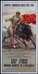 Venta Torreblanca del Sol - Paco Camino (2 Posters) by Anonymous, nach 1971