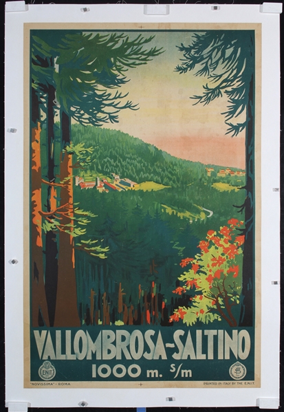Vallombrosa-Saltino by Anonymous, ca. 1930