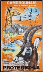 Camerounais - voici votre faune - Protegez-la by Maurice Fievet, ca. 1948