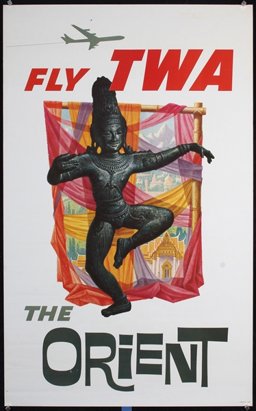 TWA - Orient by David Klein, ca. 1965