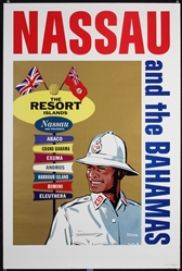 Nassau and the Bahamas by Grant Advertising Company, ca. 1960