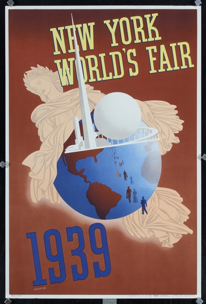 New York Worlds Fair by John Atherton, 1939