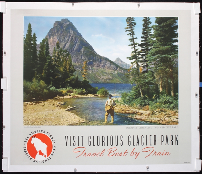 Visit Glorious Glacier Park by Anonymous, ca. 1955
