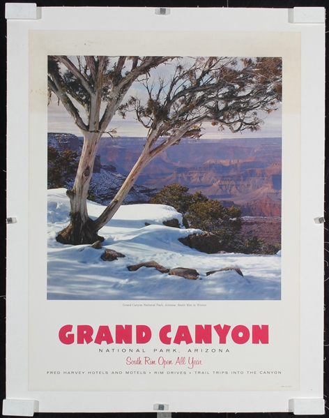 Grand Canyon - South Rim by Anonymous, ca. 1960