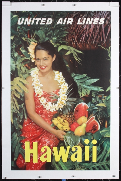 United Air Lines - Hawaii by Anonymous, ca. 1968