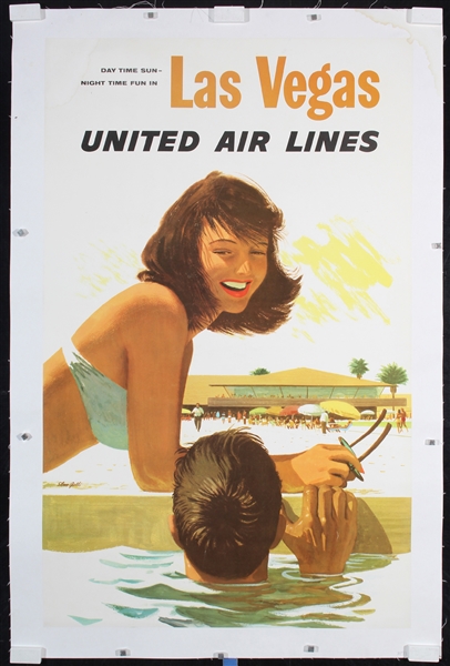 United Air Lines - Las Vegas by Stanley Galli, ca. 1960