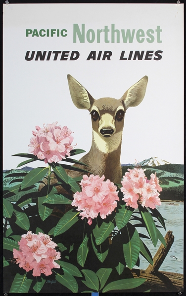 United Air Lines - Pacific Northwest by Stanley Galli, ca. 1960
