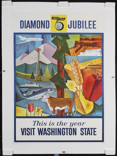 Washington State - Diamond Jubilee by Harry Bonath, 1964