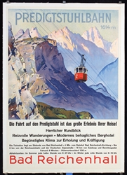 Predigtstuhlbahn - Bad Reichenhall by Anonymous, ca. 1928