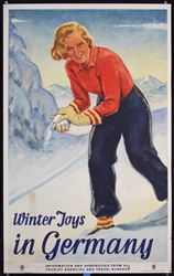 Winter Joys in Germany by Paul Helwig-Strehl, ca. 1936