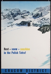Rest - snow - sunshine in the Polish Tatra by Witold Skulicz, 1964