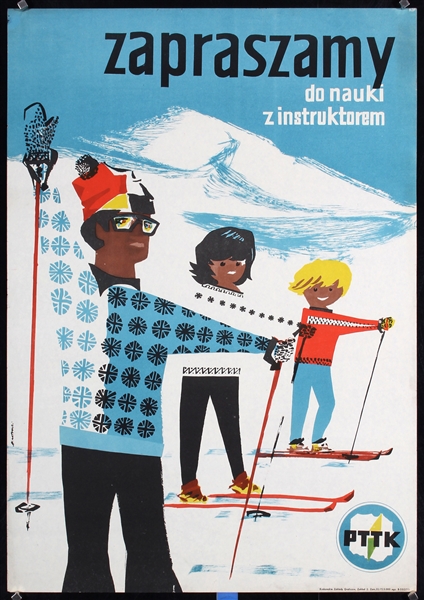 Zapraszamy (Ski School) by Anonymous, ca. 1965