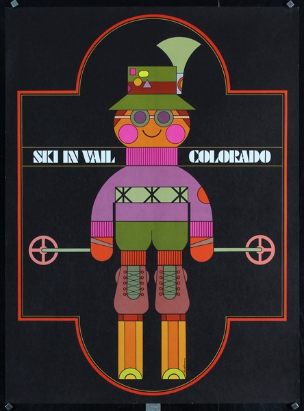 Ski in Vail Colorado by Hoffman, ca. 1968