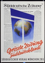 Süddeutsche Zeitung by Max, 1949