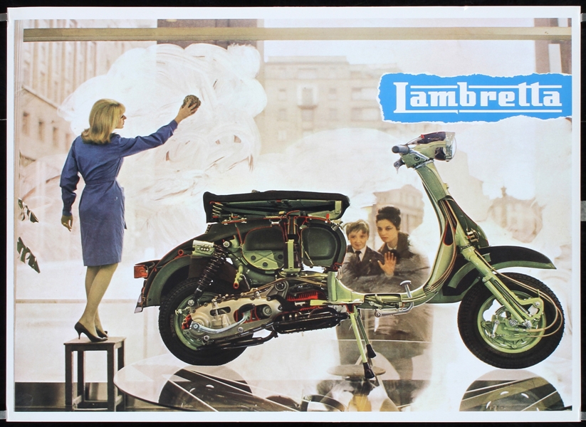 Lambretta (Store Window) by Anonymous, ca. 1965