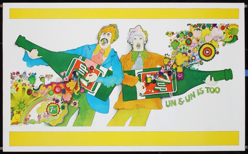 7 Up -Un & Un Is Too (UnCola) by Kim Whitesides, 1969