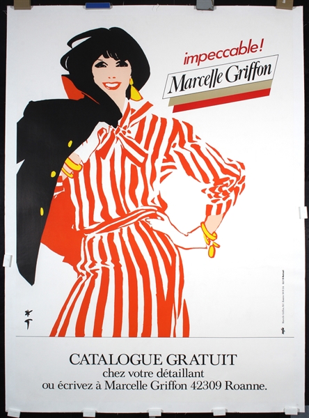 Marcelle Griffon - impeccable by René Gruau, ca. 1985