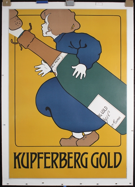 Kupferberg Gold (Late Print) by Marcello Dudovich, 1973