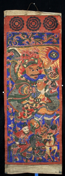 Taoist Temple Scroll by Anonymous, vor 1900