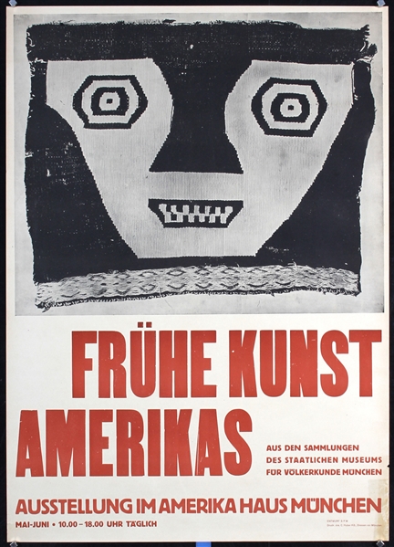 Frühe Kunst Amerikas by Mongr.  SPM, ca. 1950