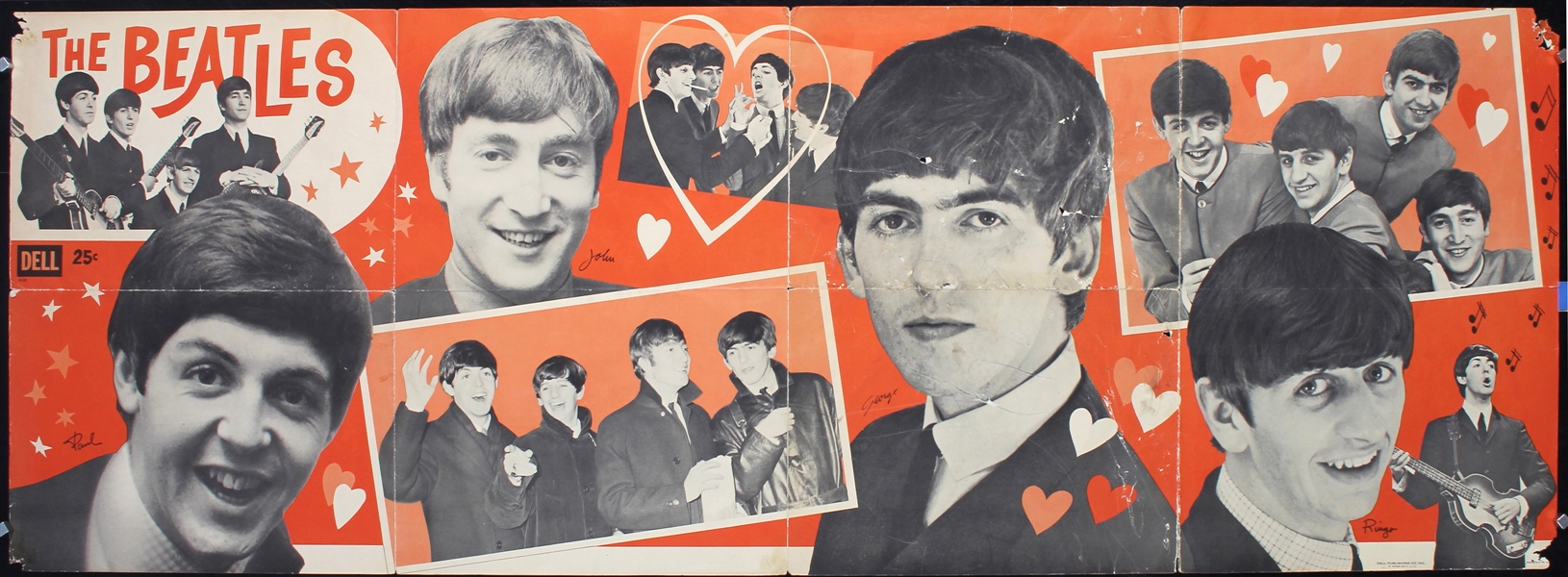 The Beatles (Poster + Ephemera) by Anonymous, 1964