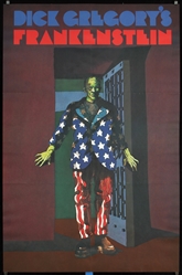 Dick Gregorys Frankenstein by Milton Glaser, 1970