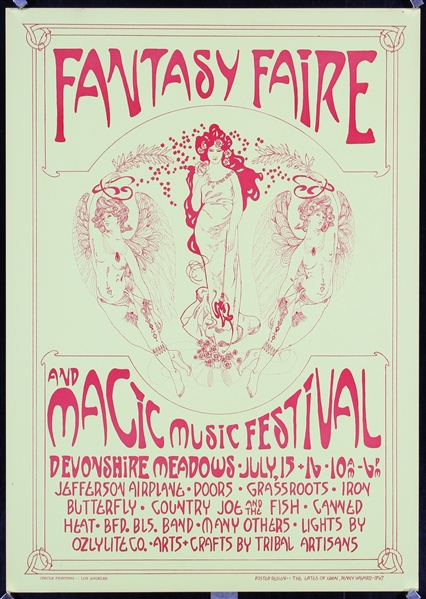 Fantasy Faire and Magic Music Festival by Penny Harvard, 1967