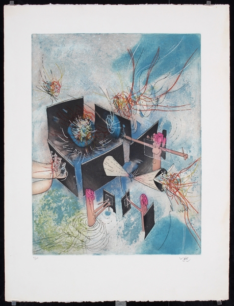 Paterminant de lEnfance (Hommere) (2 Pieces) by Roberto Matta, 1976