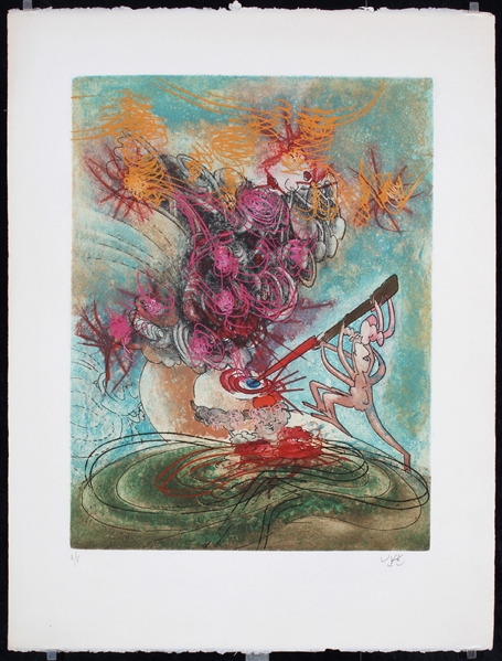 Le Soeil (Hommere) by Roberto Matta, ca. 1975