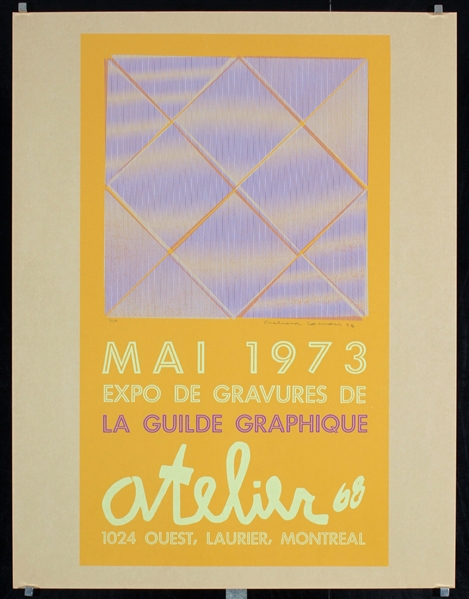 Mai 1973 - Expo de Gravure - Atelier 68 by Richard Lacroix, 1973