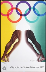 Olympische Spiele München by Allen Jones, 1972