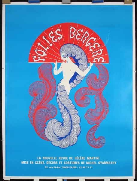 Folies Bergeres - La Nouvelle Revue by Erté, ca. 1975