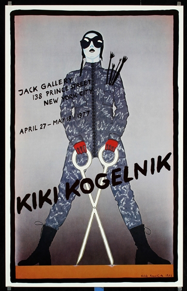 Kiki Kogelnik - Jack Gallery by Kiki Kogelnik, 1977