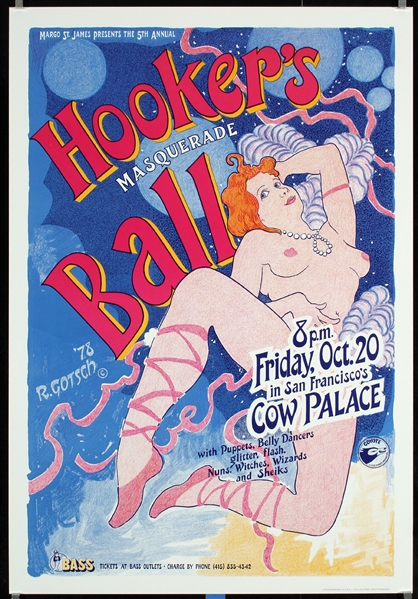 Hookers Ball - San Francisco by Robert Gotsch, 1978