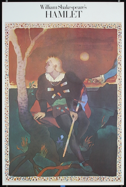 William Shakespeares Hamlet by Milton Glaser, 1981